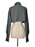 PrettyLittleThing 100% Polyester Gray Long Sleeve Blouse Size 10 - photo 2