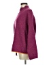 Elk Color Block Purple Wool Pullover Sweater Size 8 - photo 5