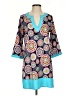 Buckhead Betties 100% Polyester Blue 3/4 Sleeve Blouse Size S - photo 1