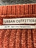Urban Outfitters 100% Polyester Orange Pullover Sweater Size XS - photo 7