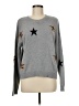 Rails Stars Gray Pullover Sweater Size M - photo 1