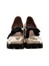 All Black Color Block Tan Flats Size EU 40 - photo 2