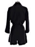 Free Assembly Solid Black Romper Size M - photo 2