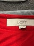 Ann Taylor LOFT 100% Polyester Solid Red Formal Skirt Size 2 - photo 4