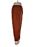 Theory Solid Brown Orange Wool Pants Size 12 - photo 4