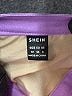 Shein 100% Polyester Purple Long Sleeve Blouse Size 6 - photo 7