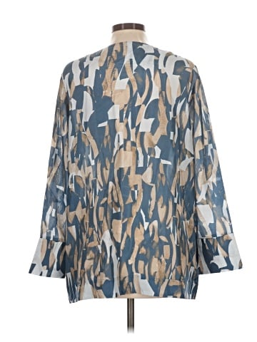 Lafayette 148 New York Long Sleeve Blouse (view 2)