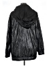 Buffbunny Collection 100% Polyester Metallic Black Raincoat Size XL - photo 2