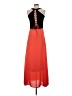 Assorted Brands Color Block Orange Cocktail Dress Size S (estimated) - photo 2