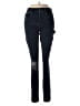 Good American Color Block Blue Jeans Size 28 waist - photo 1
