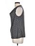 Nine West Blue Sleeveless Blouse Size L - photo 5