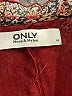 Only 100% Polyester Paisley Burgundy Casual Dress Size M - photo 7
