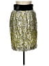 Robert Rodriguez 100% Polyester Metallic Silver Gold Formal Skirt Size 10 (estimated) - photo 2