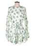 A. CALIN By Flying Tomato 100% Polyester Floral Blue Romper Size M - photo 1
