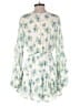 A. CALIN By Flying Tomato 100% Polyester Floral Blue Romper Size M - photo 2