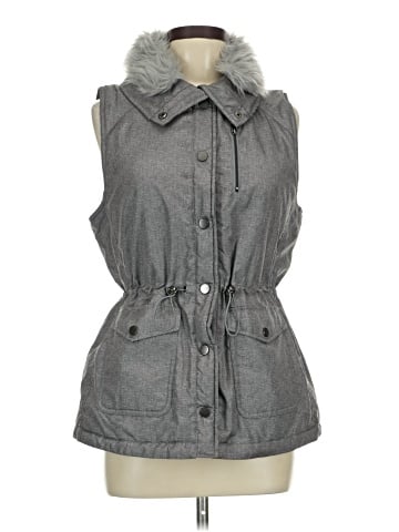 Teez-Her Denim Vest (view 1)