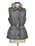 Teez-Her 100% Polyester Gray Denim Vest Size M - photo 1