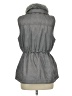 Teez-Her 100% Polyester Gray Denim Vest Size M - photo 2