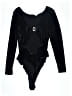 Assorted Brands Black Bodysuit Size L - photo 2