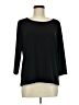 Anne Klein Black 3/4 Sleeve Top Size M - photo 1