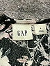 Gap Paisley Black Casual Dress Size 8 - photo 7