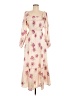 Nicholas 100% Polyester Ivory Casual Dress Size 6 - photo 1