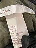 H&M 100% Lyocell Green 3/4 Sleeve Button-Down Shirt Size S - photo 6