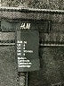 H&M 100% Polyester Black Jeggings Size 6 - photo 7