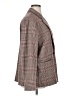 Torrid Plaid Brown Blazer Size 1X Plus (1) - photo 4