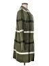 Tahari Plaid Green Coat Size M - photo 4