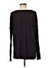 Vince. 100% Silk Black Purple Long Sleeve Top Size M - photo 2