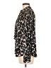 Gap 100% Polyester Black Long Sleeve Blouse Size M - photo 5