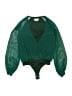 Lovers + Friends Green Long Sleeve Blouse Size XXS - photo 1