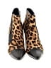 Donald J Pliner Animal Print Brown Black Ankle Boots Size 10 - photo 2