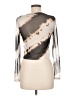 Bershka Silver Long Sleeve Top Size M - photo 2