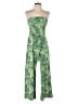 Justify Tropical Green Jumpsuit Size S - photo 1