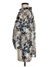 CAbi 100% Polyester Floral Silver Long Sleeve Blouse Size M - photo 5