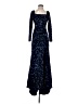 Unbranded Stars Blue Cocktail Dress Size 2 - photo 1