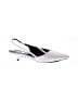 Ann Taylor Silver White Flats Size 9 - photo 1