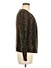 Cynthia Steffe Animal Print Brown Long Sleeve Blouse Size 8 - photo 4