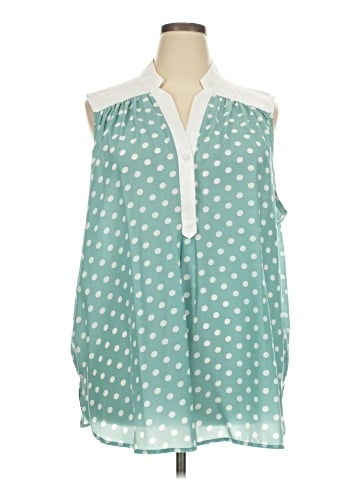 Myrtlewood Sleeveless Blouse (view 1)