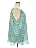 Myrtlewood 100% Polyester Polka Dots Teal Sleeveless Blouse Size 3X - photo 4