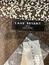 Lane Bryant 100% Polyester Animal Print Gray Long Sleeve Blouse Size 18 - 20 Plus - photo 7