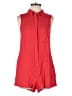 ASOS 100% Viscose Red Romper Size 6 - photo 1