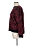 Bar III Animal Print Burgundy Pullover Sweater Size 1X - photo 5