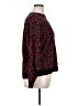 Bar III Animal Print Burgundy Pullover Sweater Size 1X - photo 4