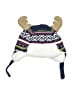 Gymboree White Blue Winter Hat Size 6-12 mo - photo 1