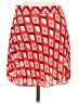 Zara Argyle Red Casual Skirt Size M - photo 2