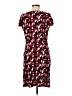 Kasper Print Red Casual Dress Size M - photo 2