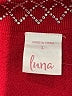 Luna Red Pullover Sweater Size L - photo 7